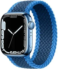 新品 コンパチブル apple watch バンド ブレイデッドソロループ 編組バンド 超軽量デザイン 伸びにくい 通気性 apple watch ultra3/Ultra2/ultra/10/9/8/7/6/5/4/3/2/1/SEに対応 38MM/40MM