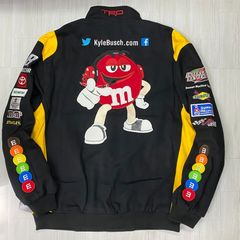 【希少】JH Design M&M’s NASCAR レーシングジャケット L NASCAR ナスカー 限定モデル JHデザイン M&M's レーシングジャケット
