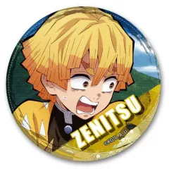 【中古】バッジ・ピンズ(キャラクター) 08.我妻善逸A レザーバッジ Ver.2 「鬼滅の刃」