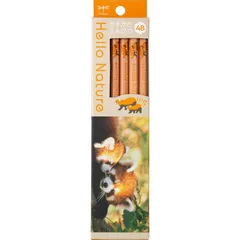 【 新品 未開封 】 トンボ鉛筆 かきかた鉛筆 4B レッサーパンダ Hello Nature(ハローネイチャー) KB-KHNLP2-4B 未使用 送料無料のサムネイル