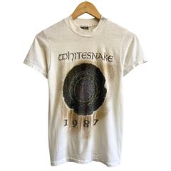 ヴィンテージ ホワイトスネイク Tシャツ サイズL 状態良好！ - メルカリ