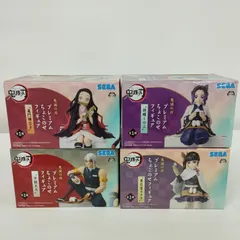 [S12333]鬼滅の刃 ちょこのせフィギュア プレミアム 宇髄天元 栗花落カナヲ 胡蝶しのぶ 竈門禰豆子 まとめ売り