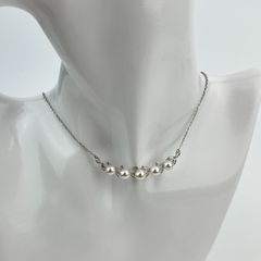 ケース付】 MIKIMOTO あこや真珠 ネックレス 5粒 リーフ SV - メルカリ