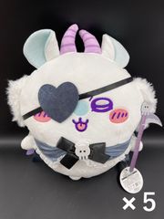 ちいかわ てんし♡あくま あくまなBIGぬいぐるみ モモンガ 5体