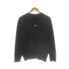 サカイ sacai × フラグメントデザイン FragmentDesign ロゴスウェット カットソー 長袖 2 ブラック オフホワイト イエロー /DO ■OSのサムネイル