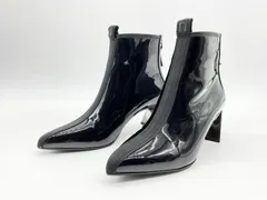 未使用 UNITED NUDE ユナイテッド ヌード 35 ブラック Lucid Molten Midショートブーツのサムネイル
