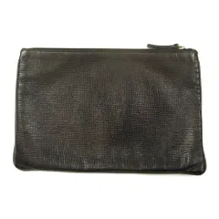 JIL SANDER ジルサンダー レザー ジップ クラッチバッグ【中古】のサムネイル