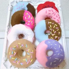 フェルトドーナツセット#②♡8種類 おままごと 知育玩具