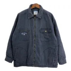 CONVERSE コンバース カバーオール ジャケット ネイビー (メンズ L) 中古 古着 S4403