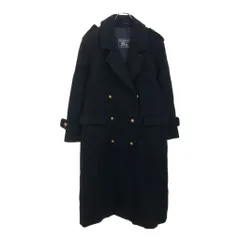 90年代 イングランド製 Burberrys バーバリーズ トレンチコート ネイビー(レディース 12 EXLONG)中古 古着 V0202