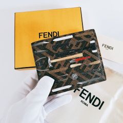 【新品未使用】FENDI FFツール プリント 二つ折り財布 小銭入れ付き
