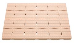【新着商品】60×85×3.6cm ベージュ SKB-6085 軽~いソフトすのこ お風呂すのこ 東プレ