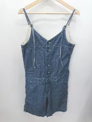 ◇ CIAOPANIC チャオパニック - オールインワン サイズF インディゴブルー レディース E  【1406180084325】