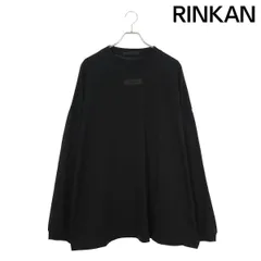 フォグ ESSENTIALS LS TEE Jet Black フロントラバーロゴ長袖 ...