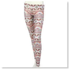 レギンス 水着 サーフレギンス UPF50+ ラッシュガード レギンス レディース 女性用 UV 紫外線対策 OP オーピー ocean pacific オーシャンパシフィック 523499 BRN ネイティブ 柄 エスニック 柄