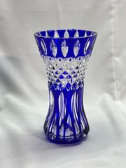 花瓶　クリスタル　フラワーベース　花器