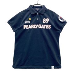 PEARLY GATES ポロシャツ ネイビー 89 Sサイズ - メルカリ