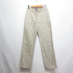 バーバリーズブルーレーベル Burberry's BLUE LABEL チノパン コットン パンツ 38 ライトベージュ ジッパーフライ 正規品