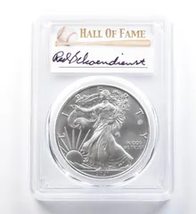NGC　MS69 2021年アメリカシルバーイーグル　Tー2 初期リリース　銀貨 2021-W NGC MS69 Silver American Eagle