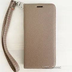 iPhone SE3 SE2 8 7 SE (第2世代/第3世代) ケース スマホケース 手帳型 レザー調 ベージュ ストラップ 磁石 アイフォン アイホン