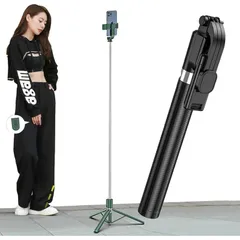 【新品】 Negolas 自撮り棒 スマホ 三脚 iphone兼用 【設計強化168cm & 7段階伸縮】150cm以上 Gopro セルカ棒 回転 軽量 生放送 Web会議 撮影 映画放送 旅行 遠隔シャッター iPhone/Androidスマホ等対応  0
