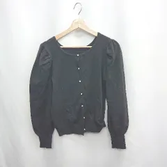 ◇ ⊂ HEALTHY KAREN 長袖 カーディガン サイズL ブラック レディース E  【1502060010252】