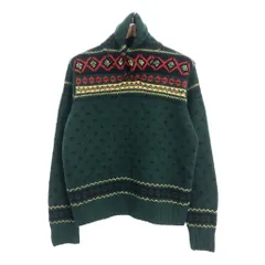 90年代 Polo by Ralph Lauren ポロ ラルフローレン ハンドニット ショールカラー ウール カシミヤ セーター (メンズ L) 中古 古着 R1308