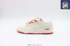 ナイキ / NIKE ナイキSBローカットスケートシューズ ホワイトレッド スプリーム BB8675-104A-WTO輸入2