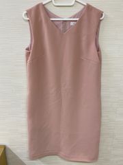 A【A4-82】◇M-PREMIER    36サイズ　　ワンピース　サーモンピンク