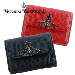 ヴィヴィアンウエストウッド 財布 三つ折り Vivienne Westwood 52010013 S000E N404 / 52010013 S000E H401 ブラック レッド オーブ ミニ財布 コンパクト