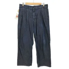 ジーユー GU 24SS スーパーバギーデニムスラックス メンズ JPN：M 