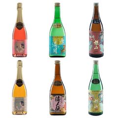 プレミアムギフトセット 麦焼酎 芋焼酎  清酒 スパークリングワイン 6本入り