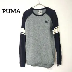PUMA プーマ 長袖 刺繍 Tシャツ