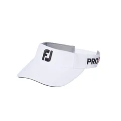 [フットジョイ] ツアーバイザー ホワイト/ブラック メンズフリー(57-59cm) FH23VTR-10 0