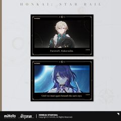 崩壊：スターレイル・公式　レンチキュラーカード（君との思い出）黄泉　アベンチュリン