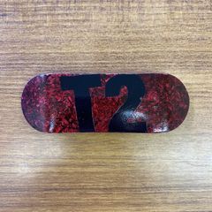T2Skateビッグロゴつや有り 指スケデッキ34mm ラップ塗装RE