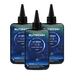 BUTIRESIN レジン液 大容量 360g UVレジン液 速硬化 高い透明度 低臭 黄ばみ防止 気泡なし ハードタイプ UV/LED対応レジン液 DIY手作り装飾 用途広い 0