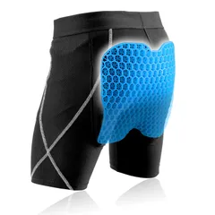 【数量限定】ハニカムゲル お尻の痛み軽減 二重構造 DI-009 ゲルパンツ ブラック バイク Sサイズ デイトナ(Daytona) 32496