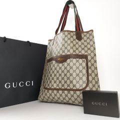 Gucci グッチ オールドグッチ シェリーライン トートバッグ A4 GG柄