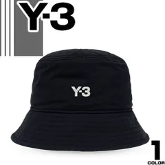 Y-3 ワイスリー ヨウジヤマモト adidas アディダス 帽子 バケットハット メンズ レディース 2024年秋冬新作 ナイロン ロゴ スリーストライプ ブランド 大きいサイズ 大人 黒 ブラック STRP B HAT IY4087
