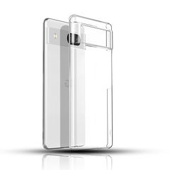 Google Pixel 7A 用 ケース 薄型 軽量 衝撃吸収 黄ばみ無し ワイヤレス充電対応 ストラップホール付き Pixel 7A 適応用 透明 カバー