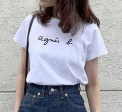 新品未使用 【アニエスベー】agnes b. ロゴ Tシャツ Mサイズ