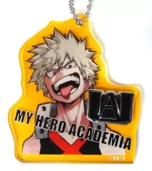 【中古】雑貨 爆豪勝己 メタルパーツ付きアクリルキーホルダー  「僕のヒーローアカデミア」