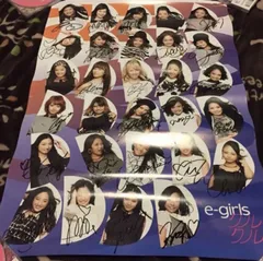 E-girls サインポスターセット E-girls - E-girls☆メンバー全員直筆サインポスター(^。^)の