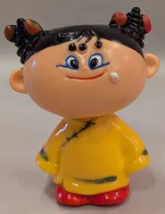 日*4様 銀座アスターちゃん　レトロ 美品☆銀座アスター アスターちゃん ソフビ人形 8.5cm 当時の物