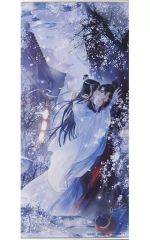 絵師100人展 カカオ・ランタン『Ghost hope』 B1タペストリー - メルカリ