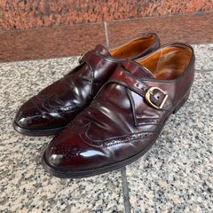 【特価】コードバン　Alden オールデン シングルモンク　ウィングチップ