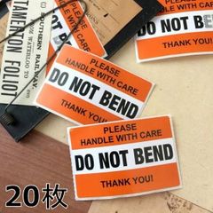 544・A-1129 DO NOT BEND　20枚　アメリカ　ＵＳＰＳ　郵便ステッカー　プライオリティメール　郵便シール　郵政ラベル　シール　発送シール　ラベルシース　海外紙もの　海外ステッカー　ジャンクジャーナル　レター　コラージュ　ラッピング　店舗備品