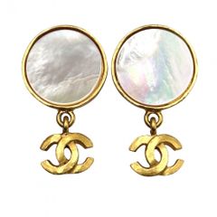 シャネル イヤリング レディース ココマーク スイング ヴィンテージ ココ アクセサリー CHANEL GP    95A ゴールド 約18.5g 1995年【中古品】