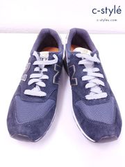 W034 [人気] New Balance ニューバランス スニーカー 26.0cm ネイビー系 CM996BE | Q★